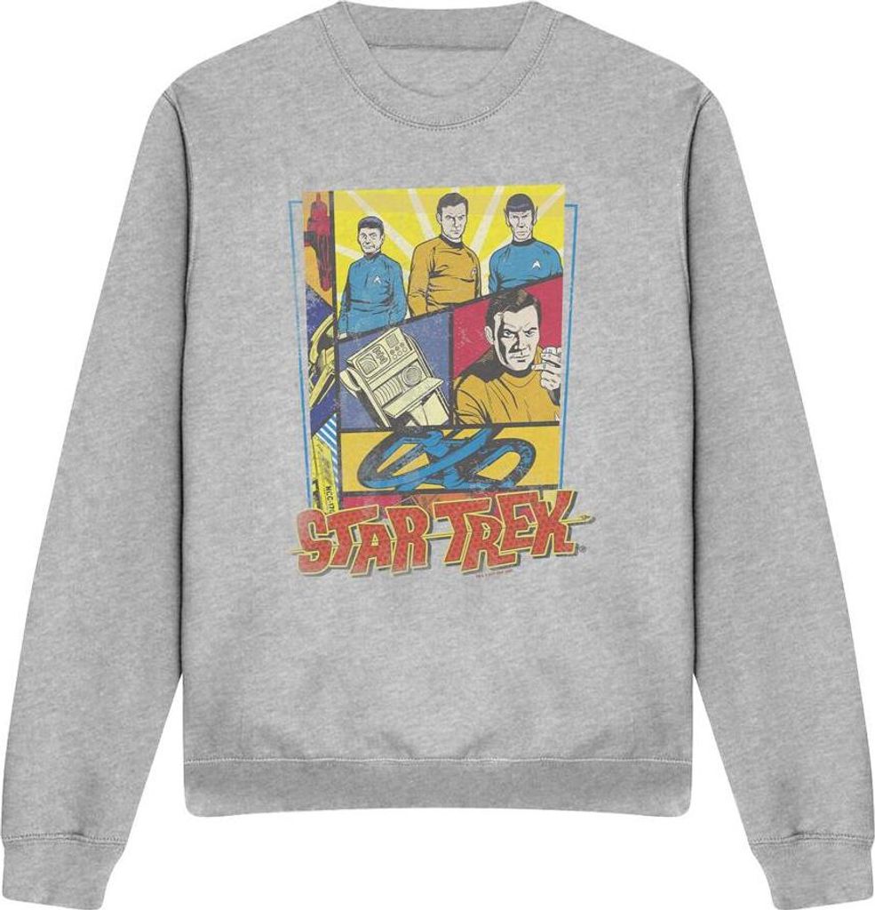Star Trek - Mikina pro muže/dámy uni TV12393 (L) (Sport Obrázek produktu 