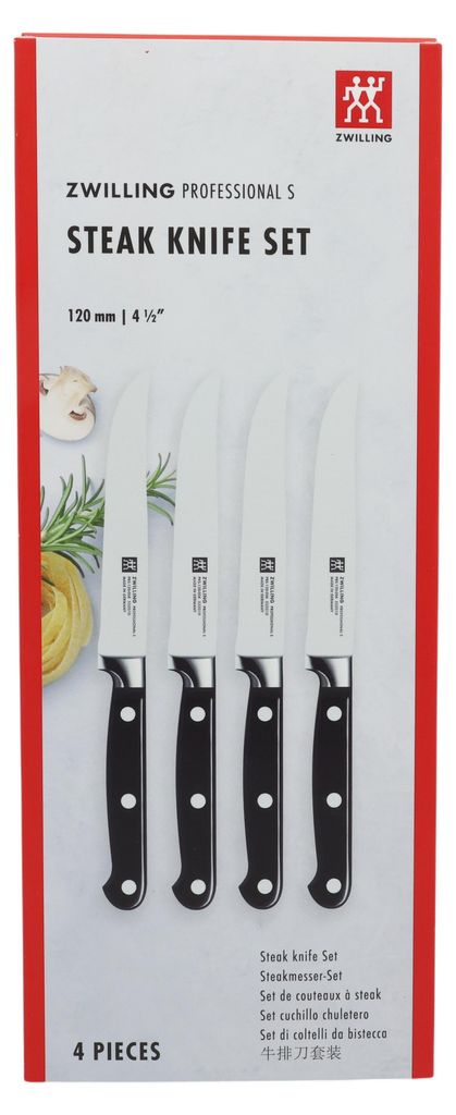 Zwilling 39188-000 Professional S Steakmesser Set 4 tlg. Produktbild 