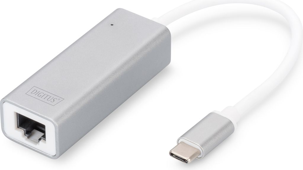 DIGITUS USB 3.0 auf Gigabit Ethernet Adapter weiß