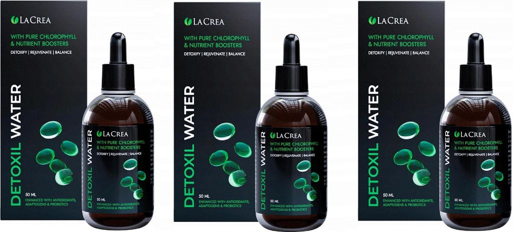 3X Detoxil Water - Nahrungsergänzungsmittel || 50Ml