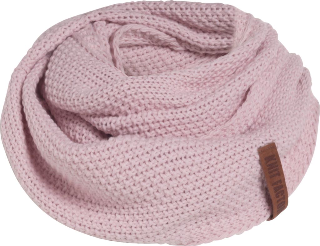 Knit Factory Coco Loop Schal - Rosa