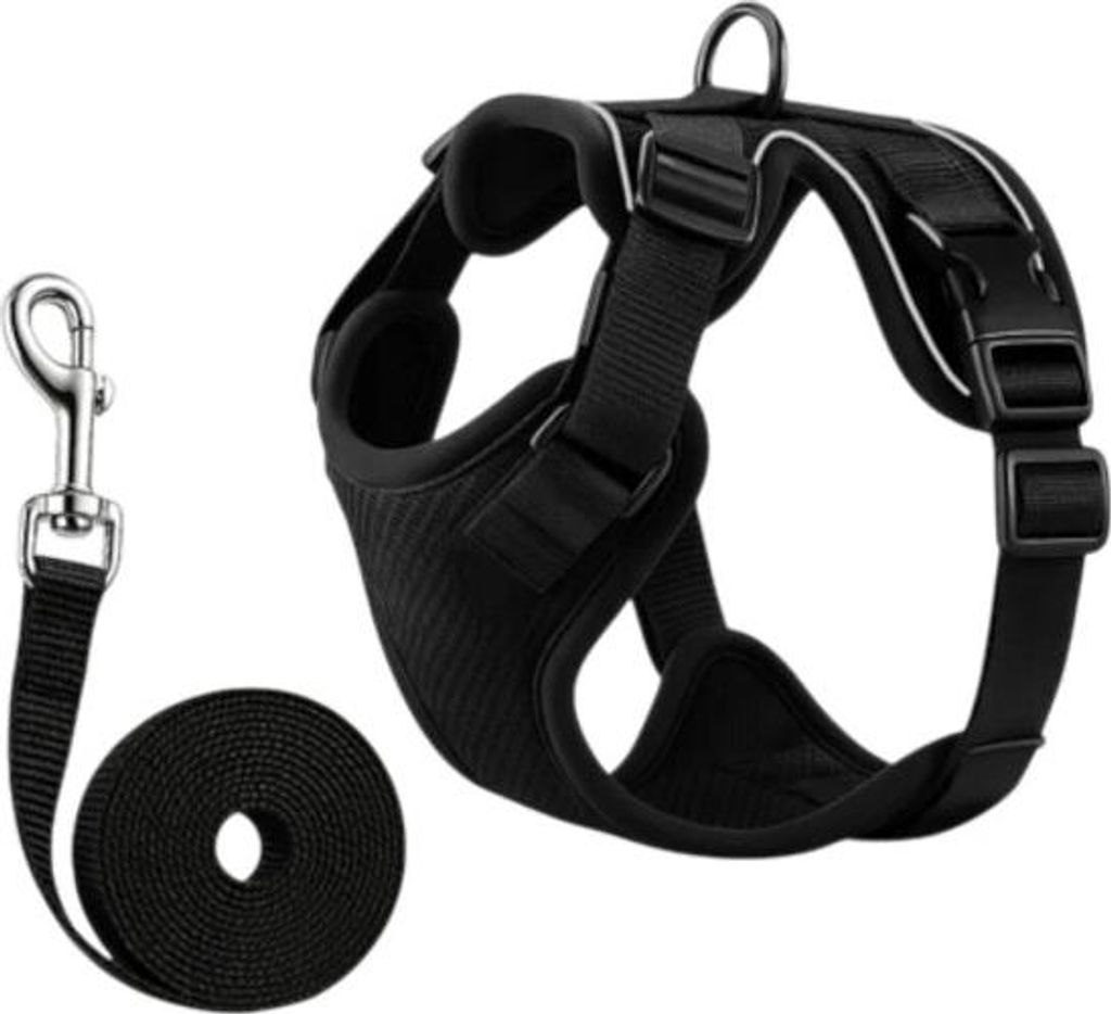 Purlov 26869 Postroj pro psa vel. XS, černý Obrázek produktu 