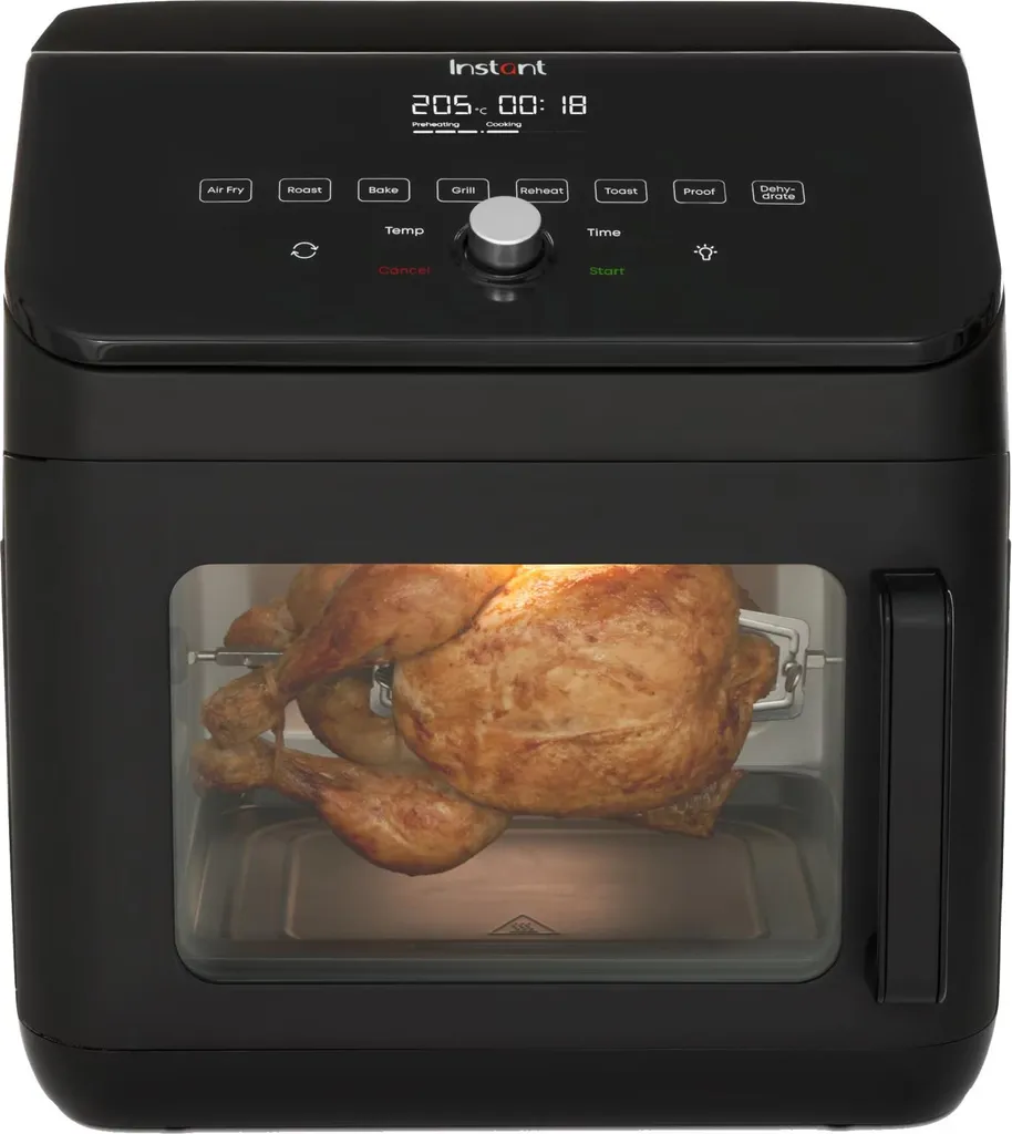 Friteuse Vortex Plus 1700W - 9 Fonctions de Cuisson et Rotissoire Pro