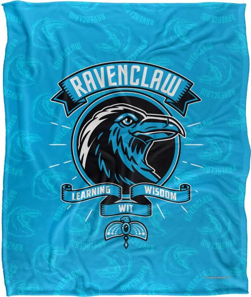 Couverture Harry Potter pour Cadeau Fan Serdaigle - Plaid Ravenclaw TV