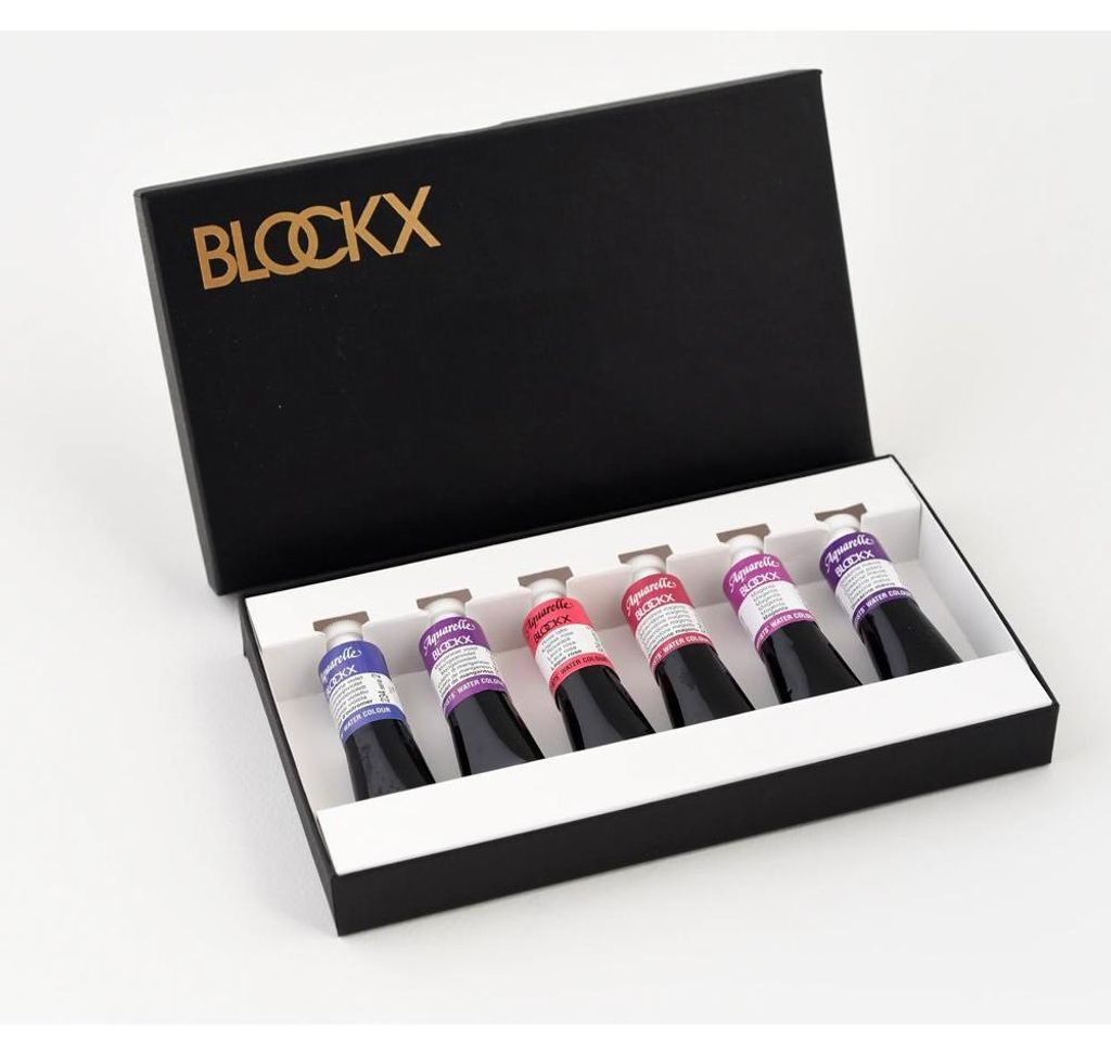 Aquarell Set 6x15ml - Violett Tube