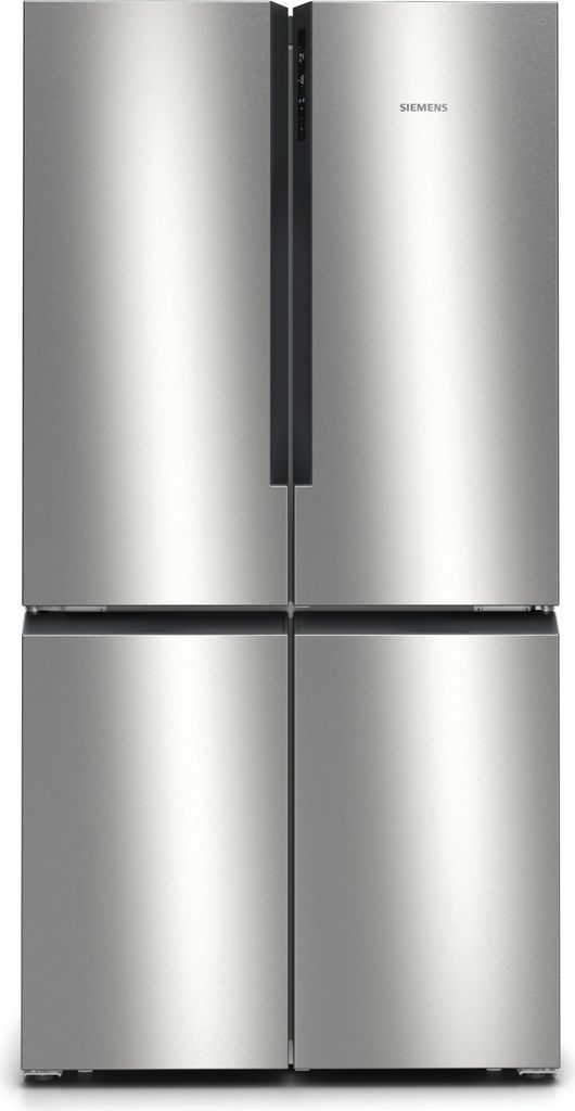 Siemens iQ300 KF96NVPEA, Freistehend, French door, Silber, Produktbild 