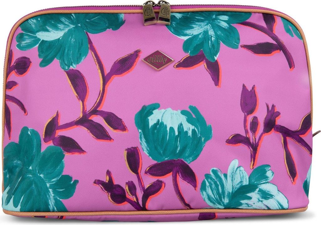 Oilily Kulturbeutel Peony Cosmetic Bag Violet rosa