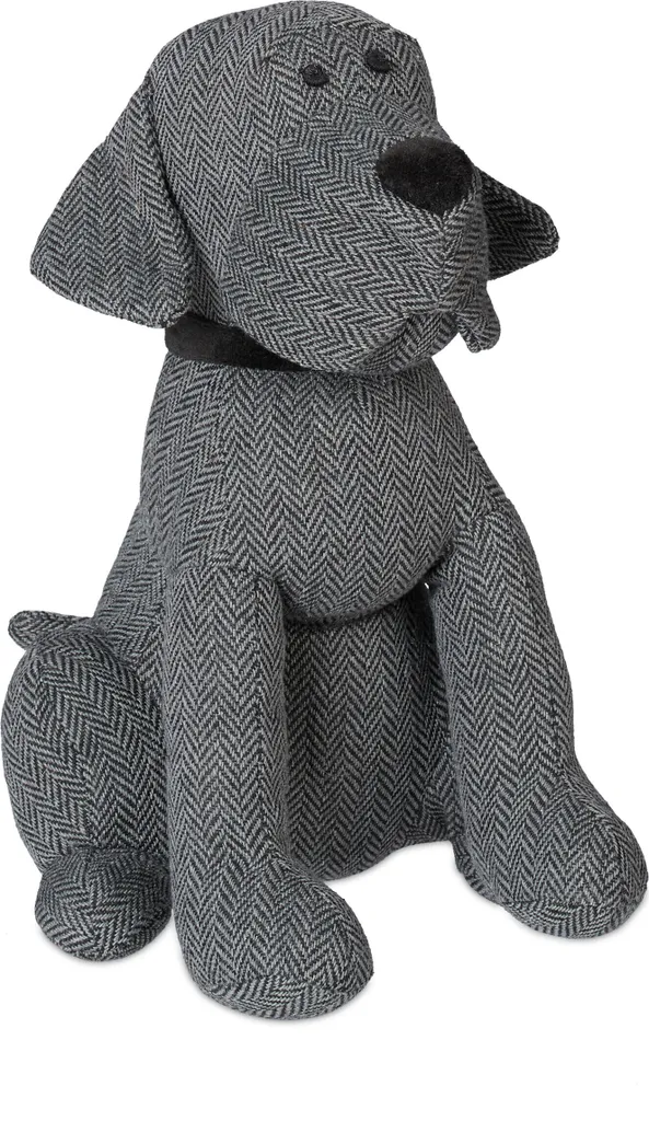 Cale-porte en tissu lot de 5 butoirs chien pour porte et fenêtre