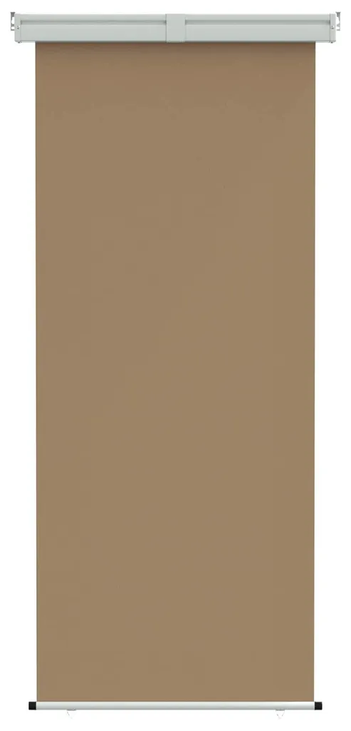 Store de balcon vidaXL en acier et polyester résistant aux UV 120cm