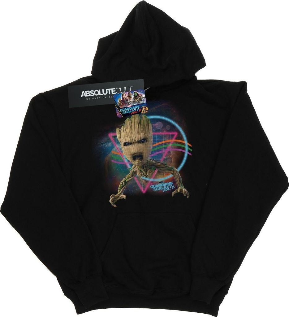 Marvel - "Guardians Of The Galaxy" Kapuzenpullover für Herren BI2257 (L) (Schwarz)
