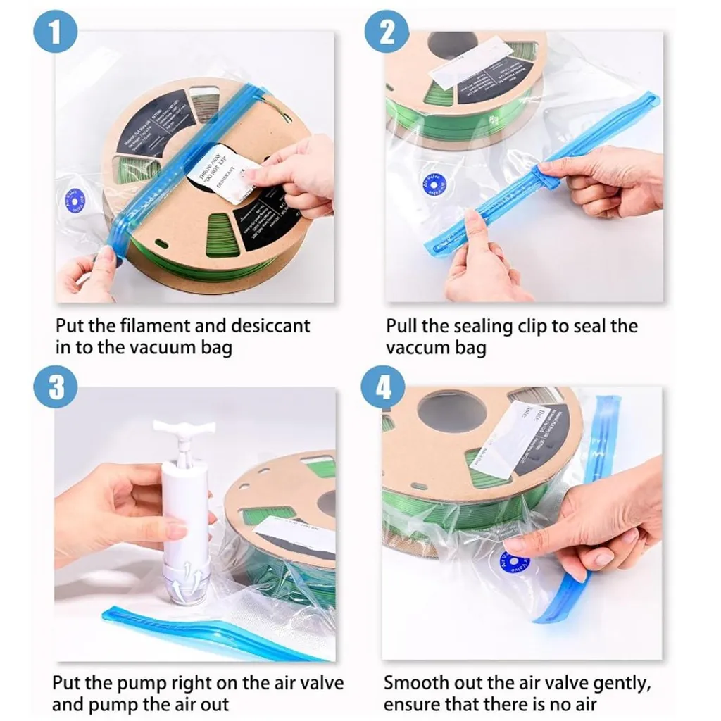 Offerta Kit Conservazione Sottovuoto 43 Pezzi per Filamento 3D - 6