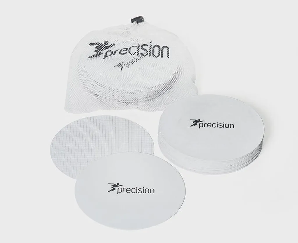 20 Disques de marquage Precision en caoutchouc blanc antidérapant XL