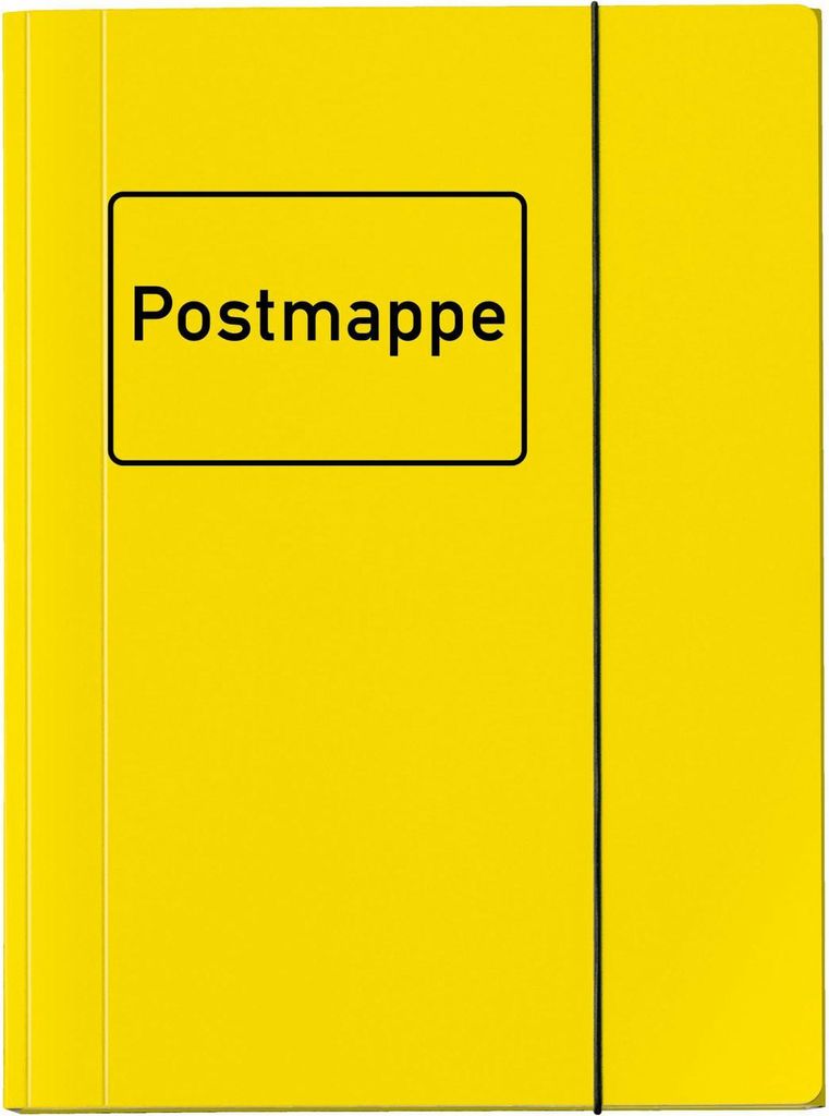Veloflex Sammelmappe mit Aufdruck Postmappe