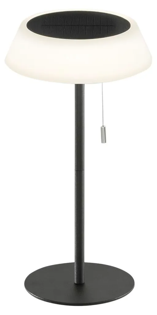 Lampe solaire LED rechargeable IP54 avec intensité réglable 3000 K