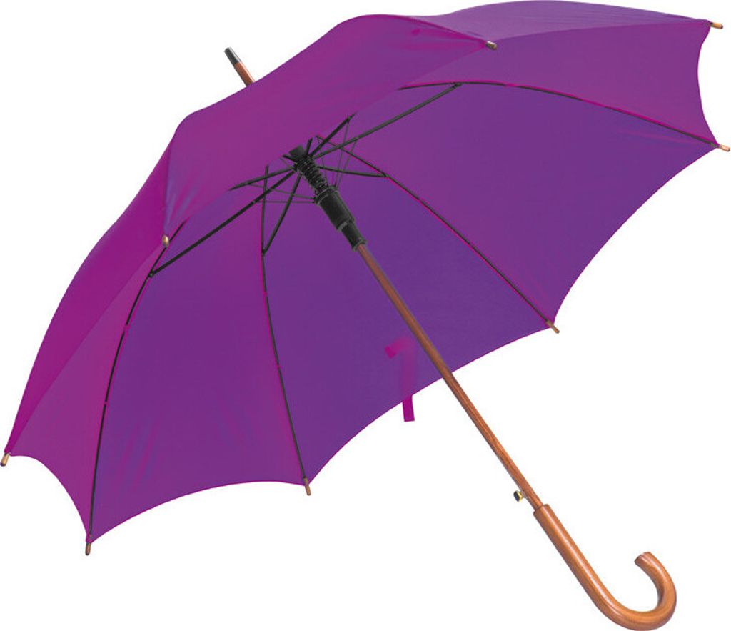 Automatik-Regenschirm / Farbe: lila Produktbild 