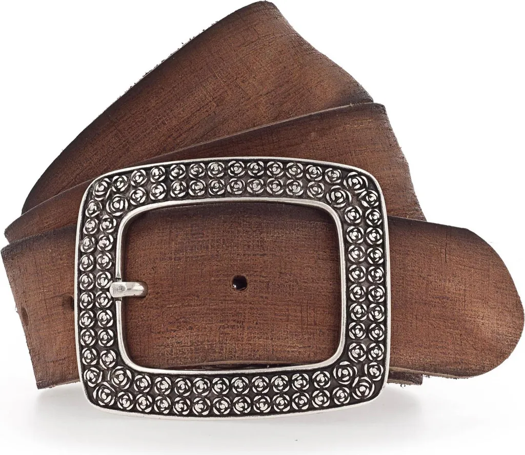 Cintura Vanzetti Pelle 40mm Donna W80 Baileys Marrone | Spedizione Rapida