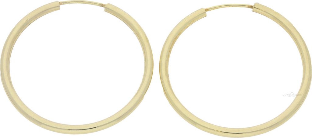 Creolen Silber 925 Gold plattiert JL16-06-0379 JuwelmaLux