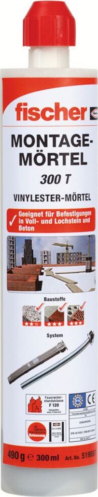 Fischer Montagemörtel FIS VL 300 T Produktbild 