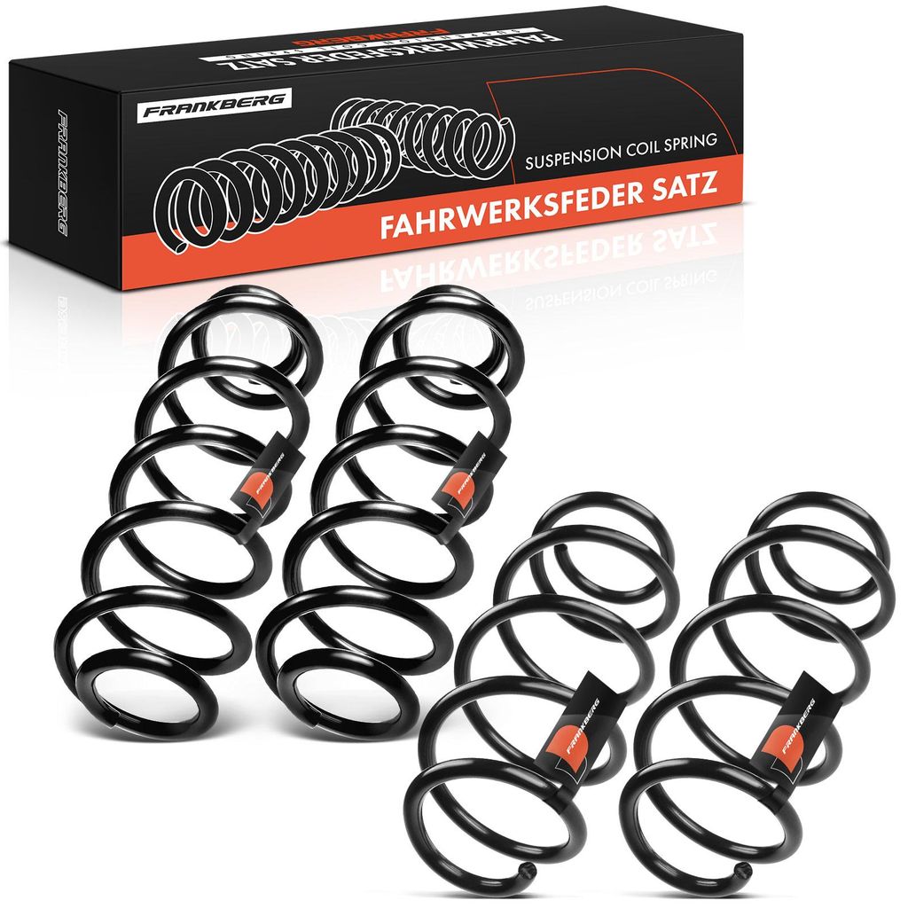 Frankberg 4x Veer Vooras Achteras voor VW Golf V 1K1 Productafbeelding 