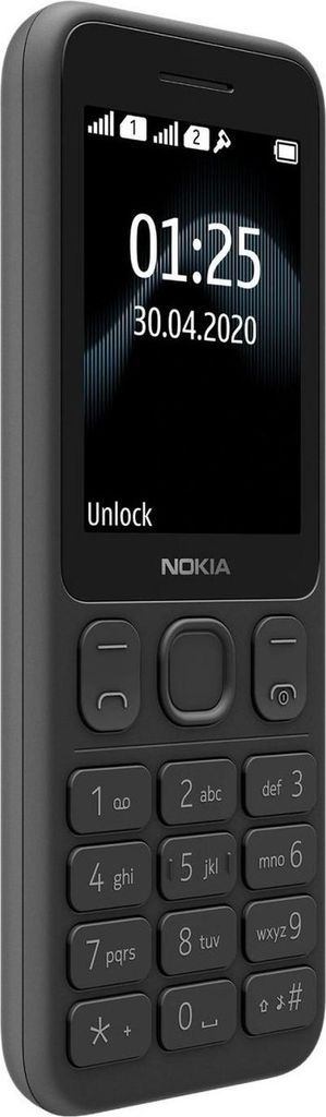 Nokia 125, Na výšku, Dual SIM, 6,1 cm (2.4"), 320 x 240 px, Obrázek produktu 