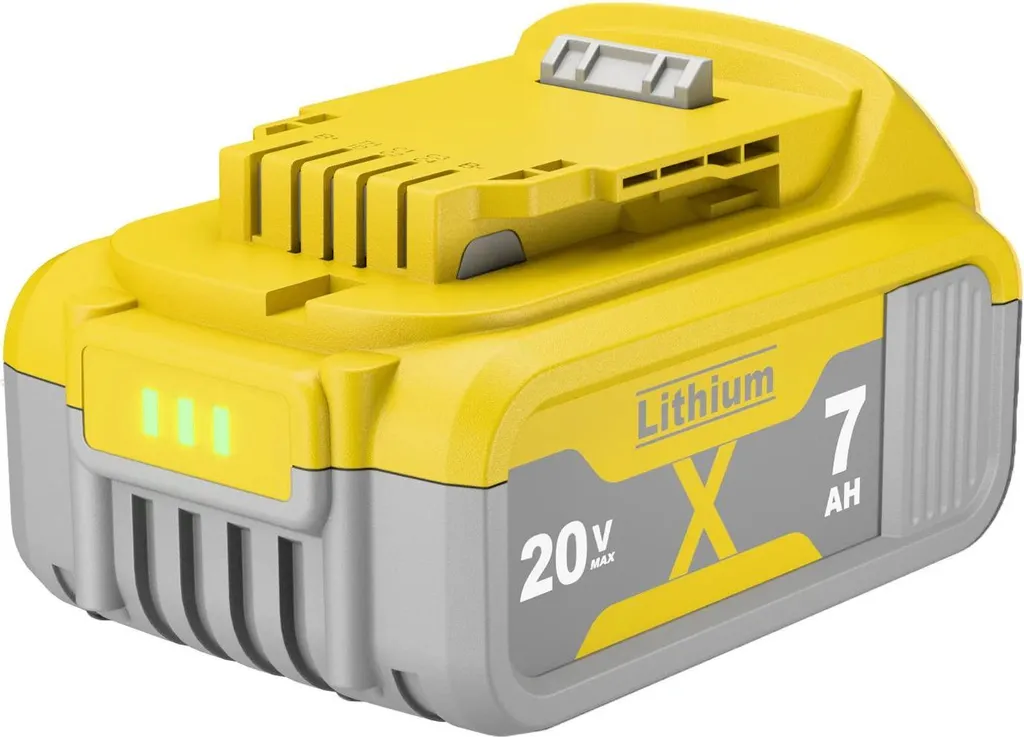 Batterie Lithium 20V 7000mAh de Rechange Haute Capacité 1 Unité