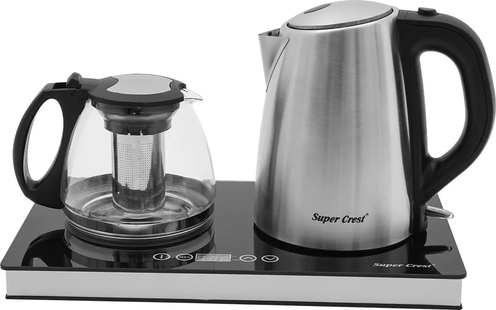 Teakettle Elettrico Argento 220V Keep Warm - L'Anima della Cucina