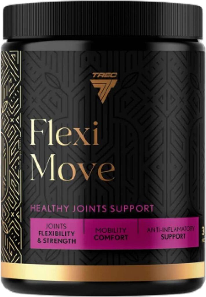 Trec Nutrition | Flexi Move | Women's Beauty & Joint Formula with Collagen, Glucosamine, MSM, Chondroitin & Hyaluronic Acid vanilla and strawberry
