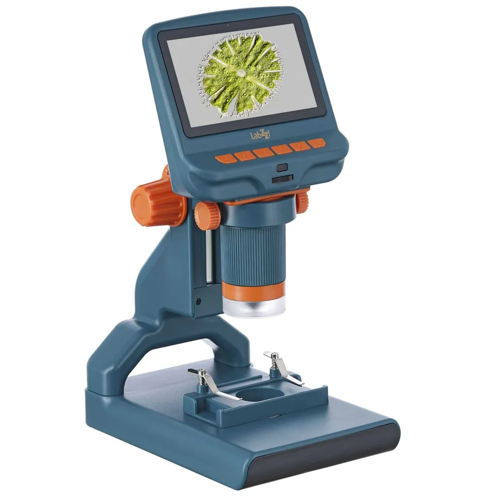 Microscope numérique LCD Levenhuk LabZZ DM200 vert avec mise au point 83mm