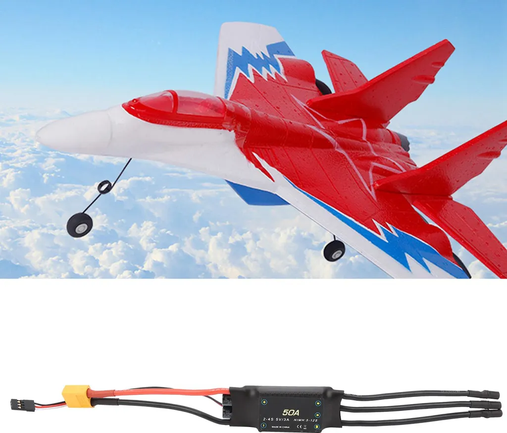 ESC 50A avec BEC 5V Intégré pour Motorisation Brushless de Drone FPV