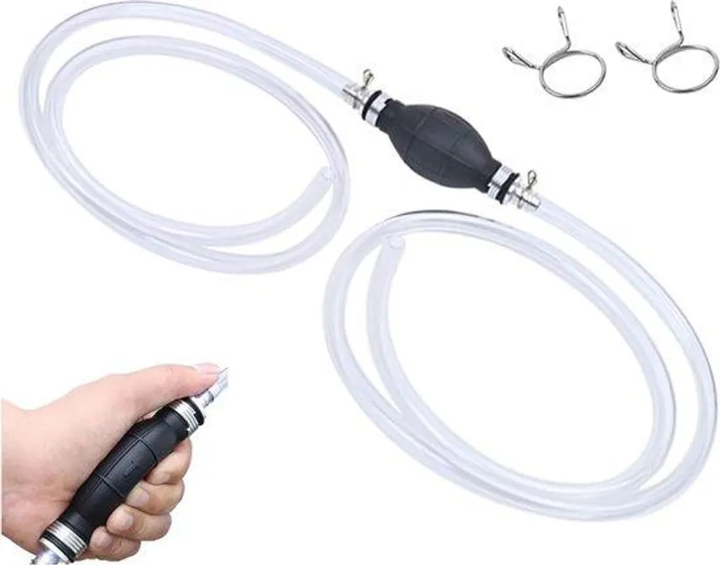 Pompe de transfert manuelle pour aquarium et carburant, modèle 200cm