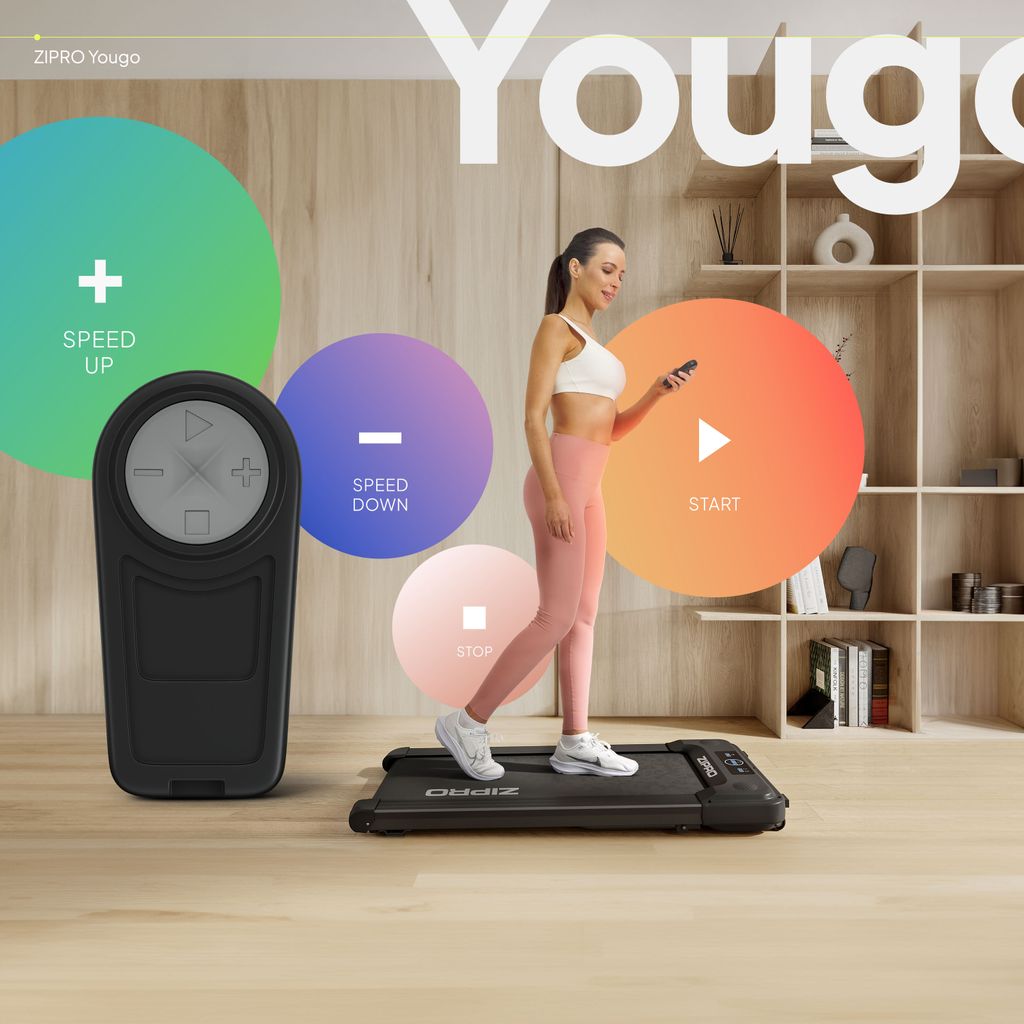 Bežecký pás Zipro Yougo pre domácnosť a kanceláriu | Obrázok produktu 4