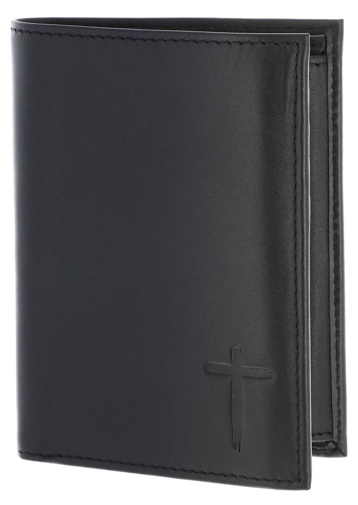 oxmox Leather Geldbörse RFID Schutz Leder 13 cm