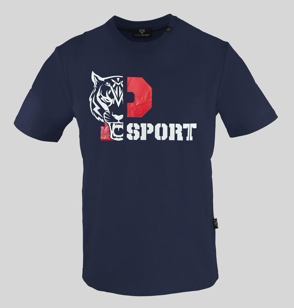 Plein Sport - T-Shirt - TIPS41085-NAVY - Herren - M