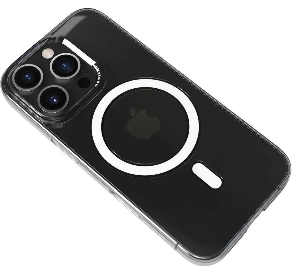 Étui MagSafe pour iPhone 16 Pro Nudient Thin Precise Coque Transparente - 4