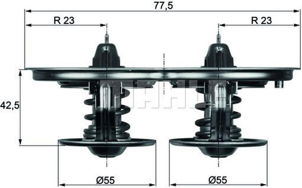 BEHR THERMOT-TRONIK Thermostat