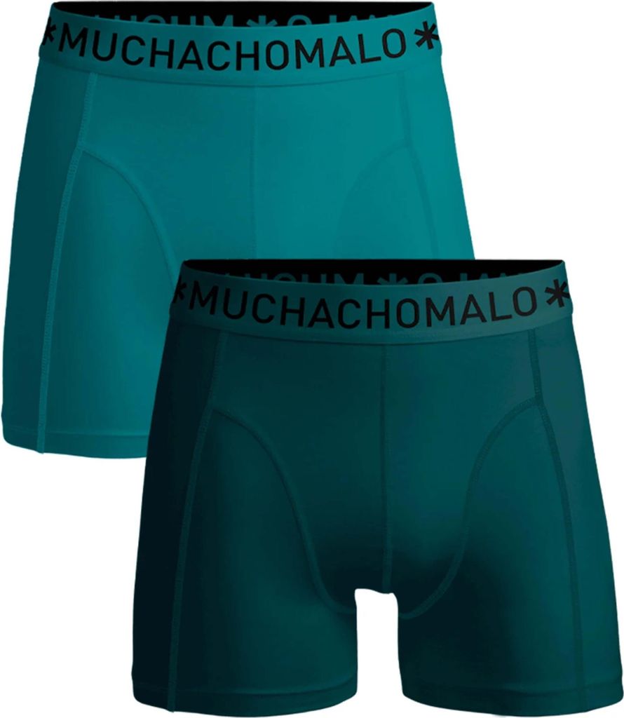Boxershorts Muchacho Malo SOLID1010-575-GREEN für Herren