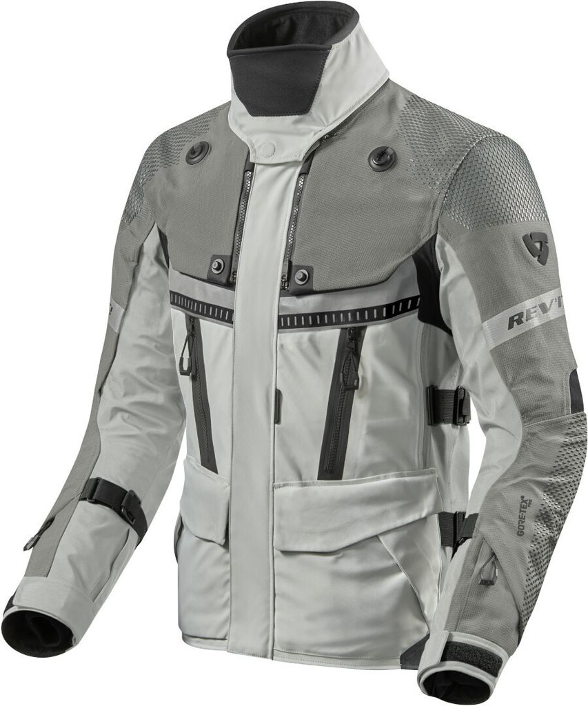 Revit Dominator 3 GTX Motorrad Textiljacke, grau/anthrazit, 3XL