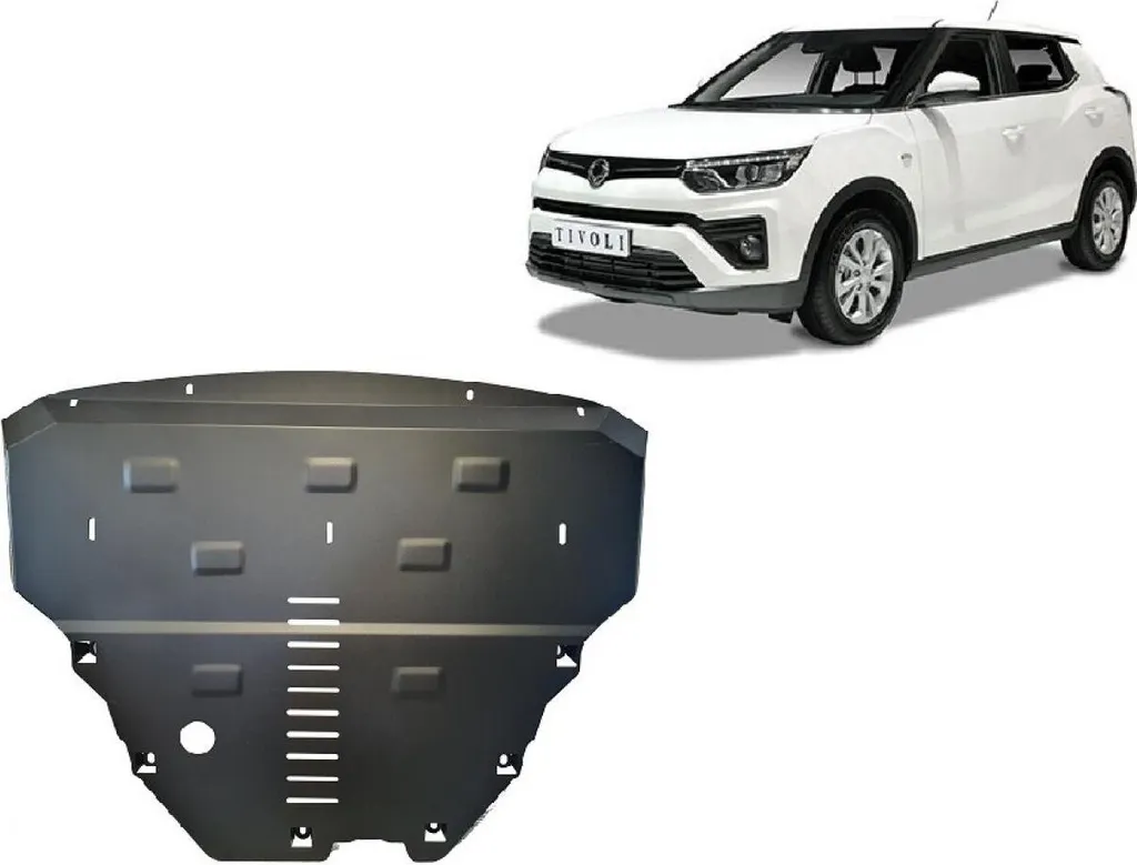 Protection sous moteur SsangYong Tivoli pour routes et chemins difficiles