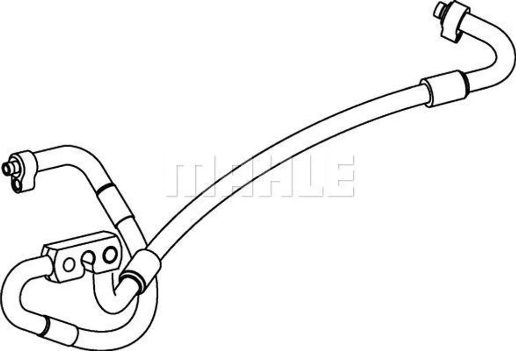 MAHLE AP 70 000P Tubo Clima Ford Focus OE 1062526 Alta/Bassa Pressione
