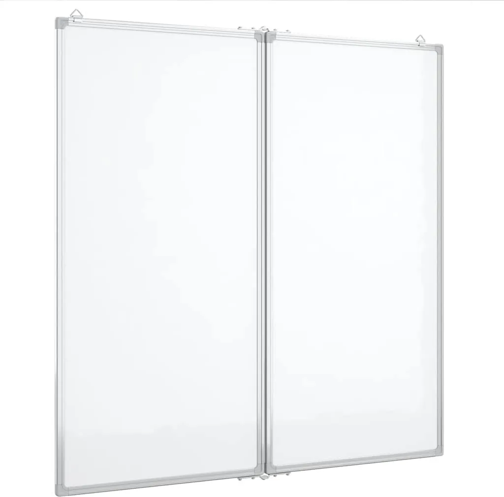 Lavagna per Presentazioni vidaXL Magnetica 80x80 cm Alluminio Pieghevole