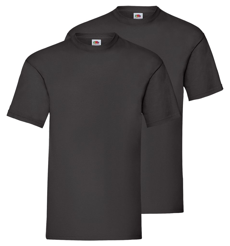 Doppelpack Fruit of the Loom Valueweight T-Shirt + GRATIS Produktbild 
