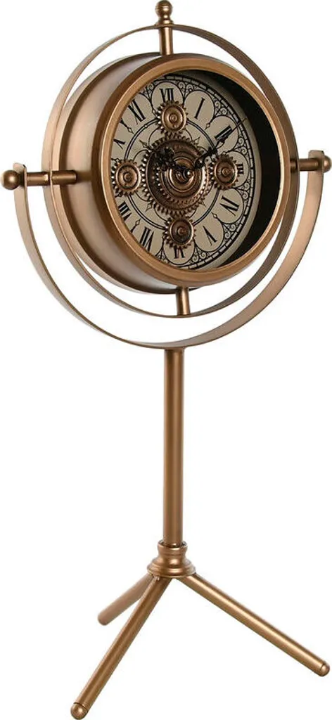 Table de Chevet Haute ESPRIT Or et Cristal pour Chambre et Salon Chic