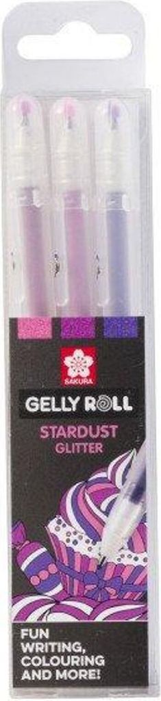 SAKURA Gel-Tintenroller Gelly Roll Stardust "Sweets" 3 Stück