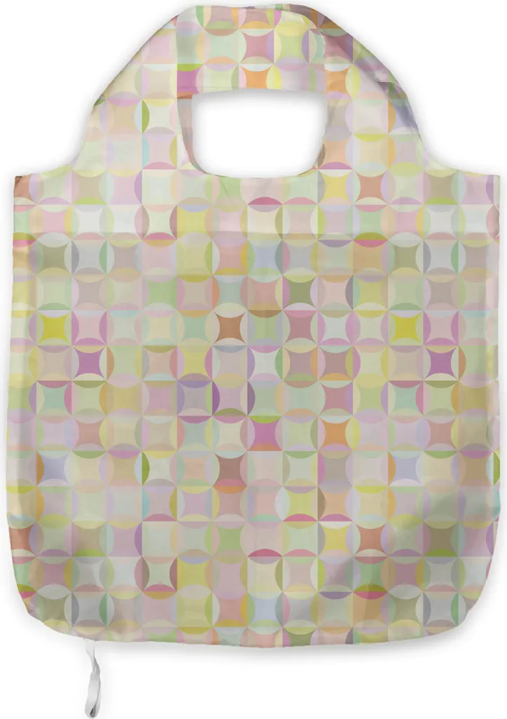 Tote Bag ABAKUHAUS Polka Dot Pastello: L'Accessorio Everyday Funky