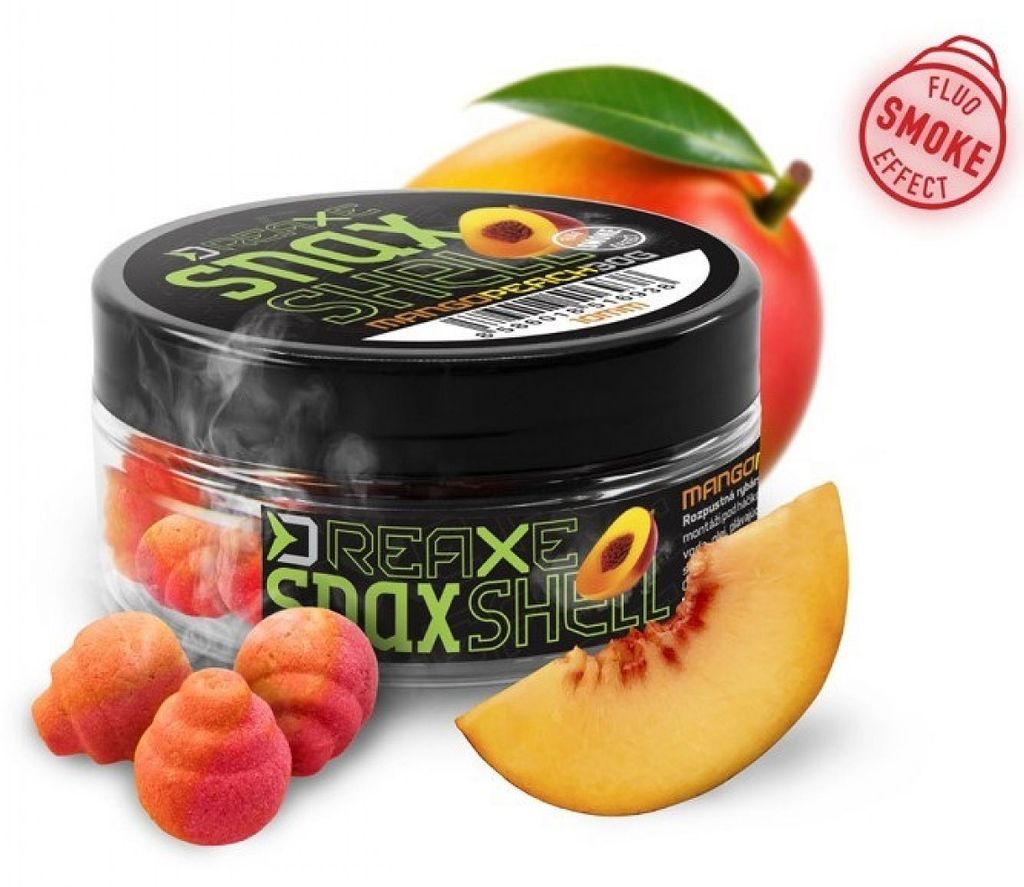 DELPHIN D SNAX SHELL, Pop-Up Köder, Mango-Pfirsich, Produktbild 