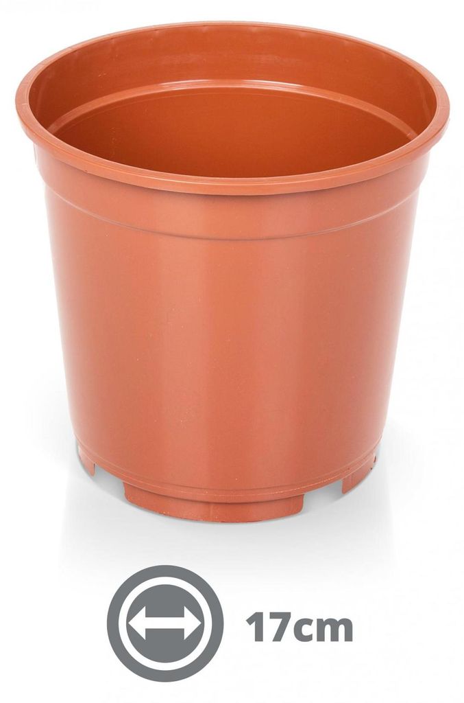 Containertopf 17 cm 2.4 Liter terracotta Produktbild 