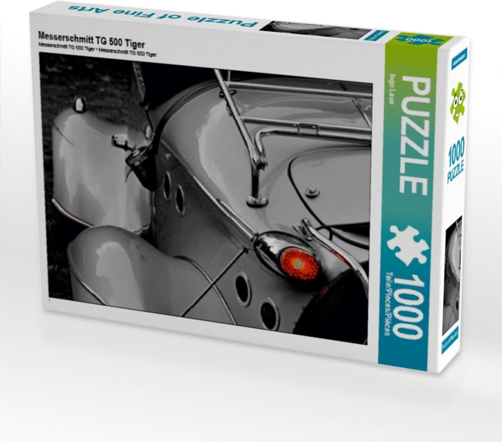 Calvendo Messerschmitt TG 500 Tiger 1000 Teile Puzzle quer 640x480mm, Laue Ingo; 7446036