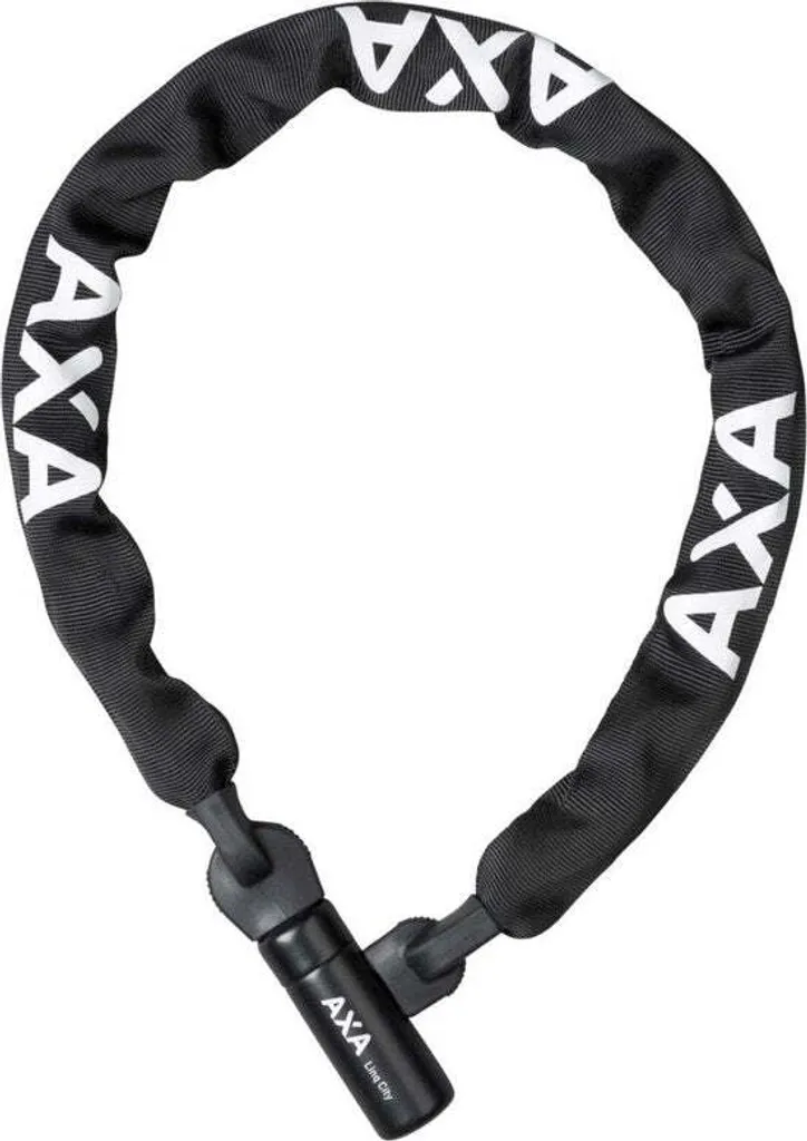 AXA Chainlock Linq Chaîne Antivol Vélo 1000 x 9,5 mm Noir de Haute Sécurité