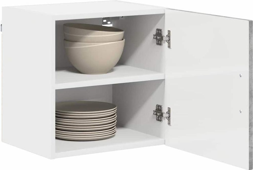 "Winter Sale" Küchenschrank Kalmar 2 pcs - Montage erforderlich - Beton Grau 40 x 31 x 40cm - clorisNeu827757 - Küchenschränke