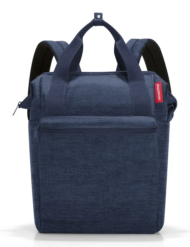 Sac à dos bleu 31 x 39 cm en polyester imperméable avec bretelles réglables